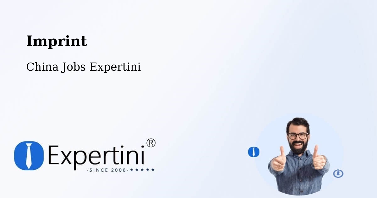Imprint – Huzhou - China Jobs Expertini